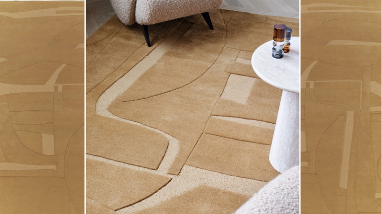 Carpet COLLAGE ECUREUIL| subtle play of reliefs and shadows