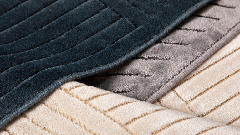 VOLUTES carpet | Play of light and shadow