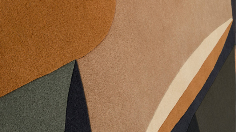 POLIA SHAPE AUTUMN rug| Oval in 100% wool