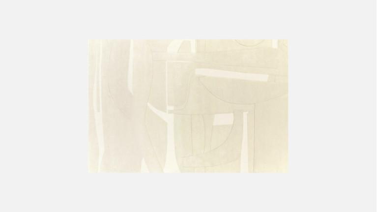 Rectangular rug COLLAGE| subtle play of relief and shadow