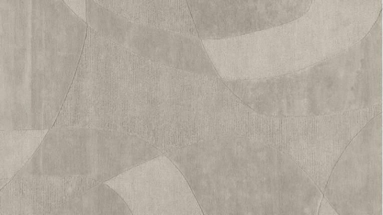 100% wool hand-tufted rug, soft monochrome tones, PIANA