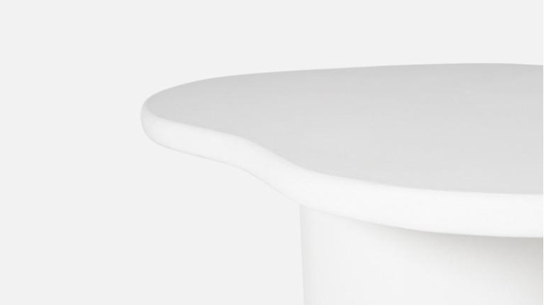 Coffee table PICASSO | Waxed concrete effect