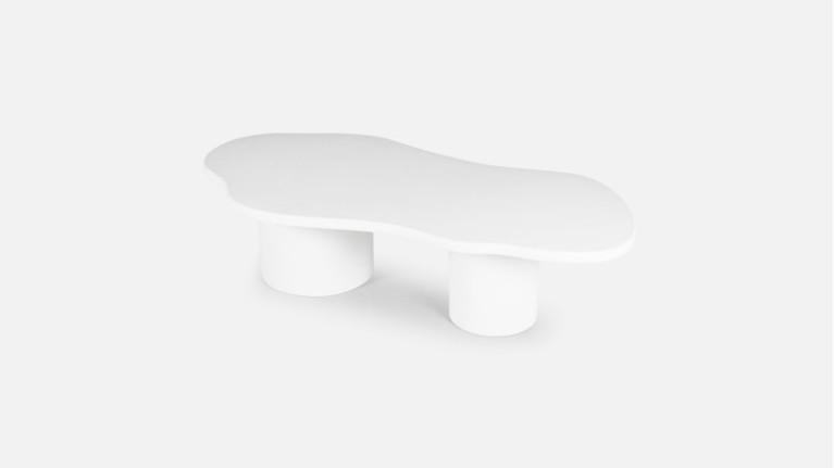 Coffee table PICASSO | Waxed concrete effect