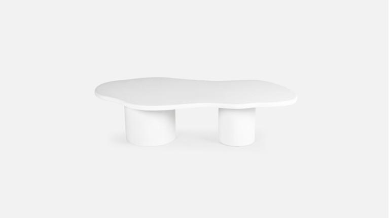 Coffee table PICASSO | Waxed concrete effect