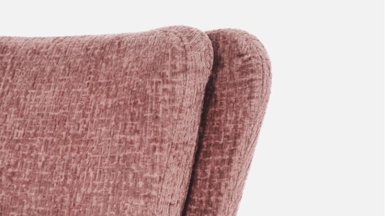 LIVY fabric swivel armchair | Scandinavian design and perfect comfort