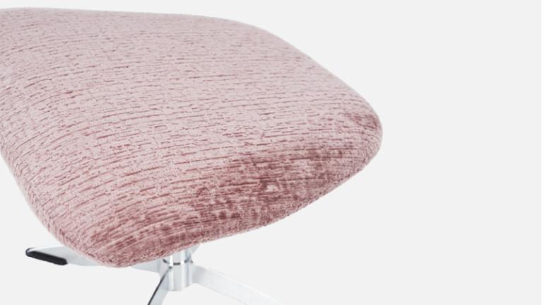 LIVY fabric swivel armchair | Scandinavian design and perfect comfort