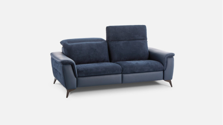 ASTANA sofa - This elegant two-material sofa offers exceptional support
