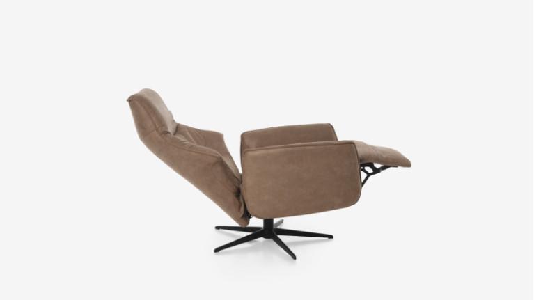HERCULE brown manual recliner