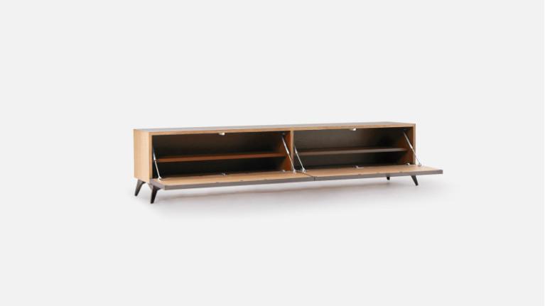 2-door TV stand ECLIPSE | Design furniture to enhance your living room