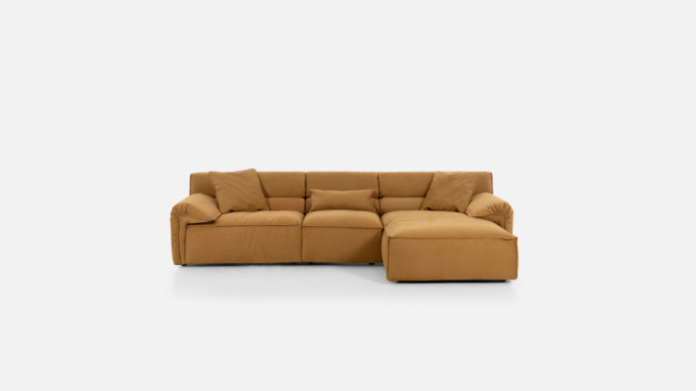 VOLA fabric corner sofa | Generous dimensions