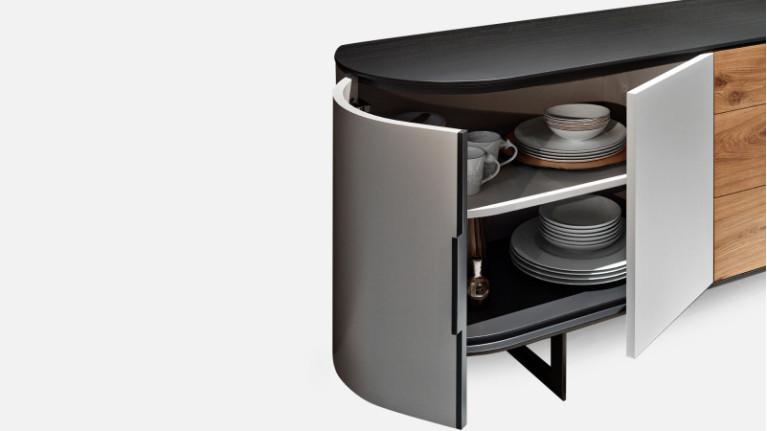 CIRCUS sideboard | Contemporary design with a rounded shape