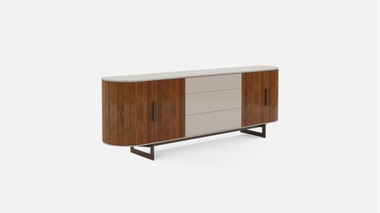 CIRCUS sideboard | Contemporary design with a rounded shape