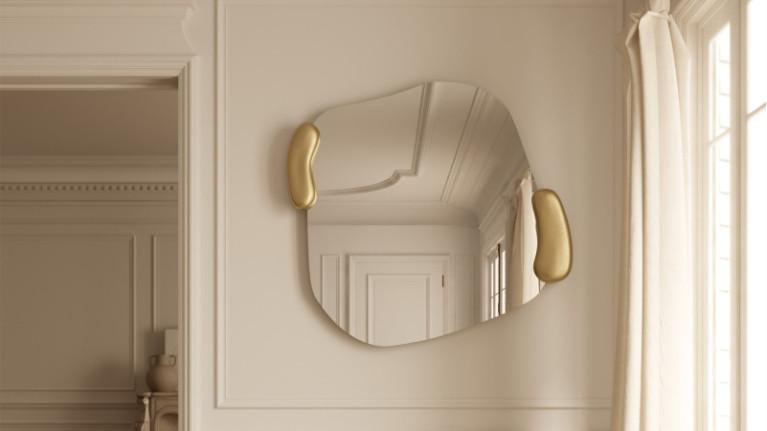 Mirror CALCO SQUARE | Relief & texture