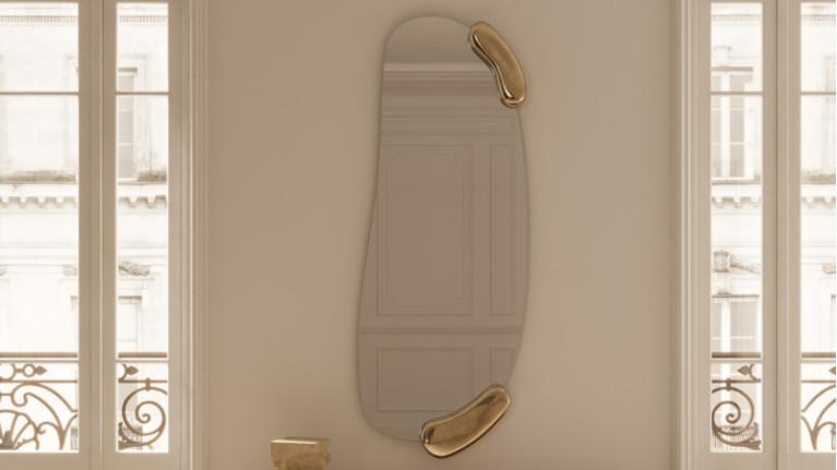 CALCO HALL Mirror | Relief & texture