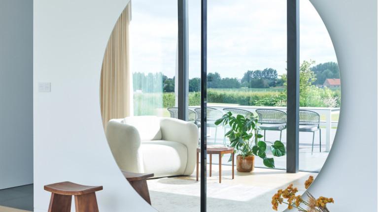 Mirror LUNA BLACK | Elegant and modern