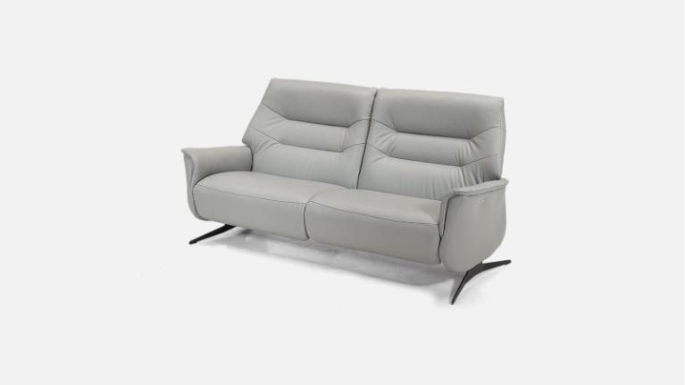 3-seater electric leather sofa ATHENA | Comfort and relaxation