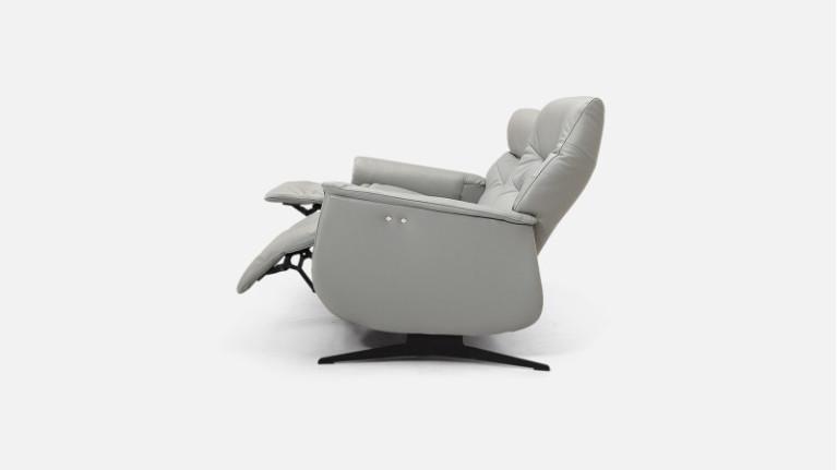 3-seater electric leather sofa ATHENA | Comfort and relaxation