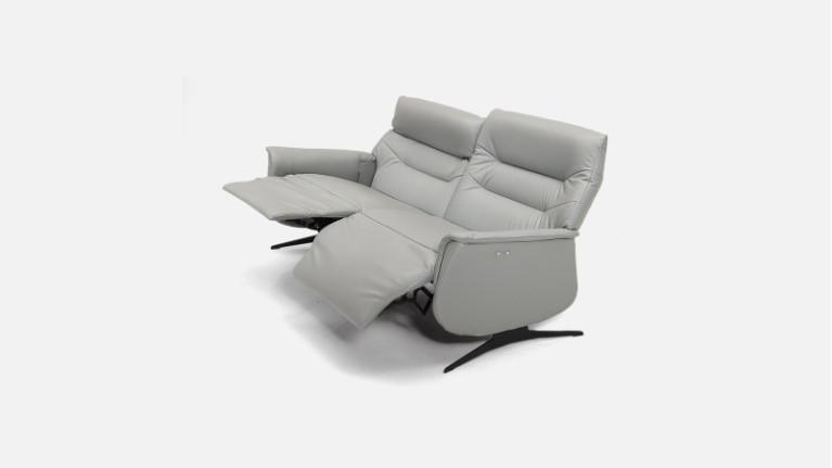 3-seater electric leather sofa ATHENA | Comfort and relaxation