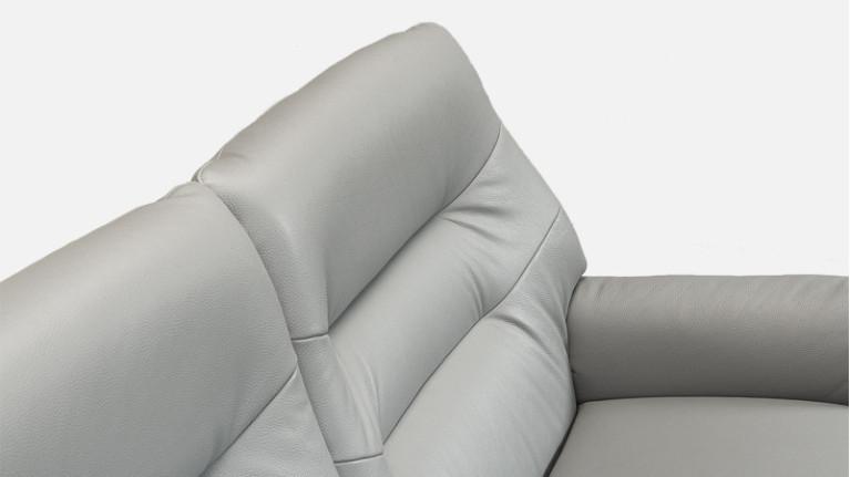 3-seater leather manual recliner sofa ATHENA | Comfort and relaxation