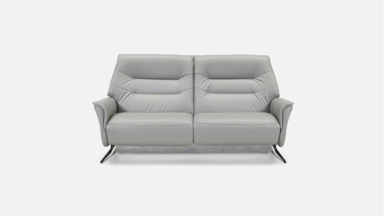 3-seater leather manual recliner sofa ATHENA | Comfort and relaxation