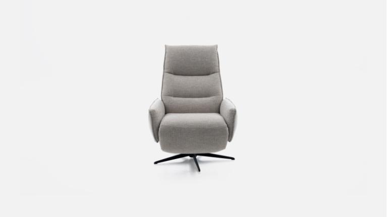 APOLLON fabric manual swivel recliner | Comfort and relaxation