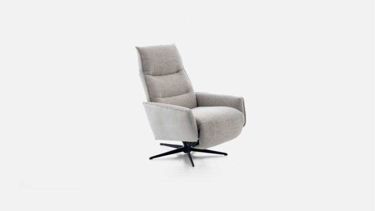 APOLLON fabric manual swivel recliner | Comfort and relaxation