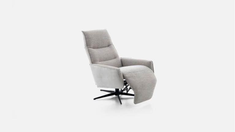 APOLLON fabric manual swivel recliner | Comfort and relaxation