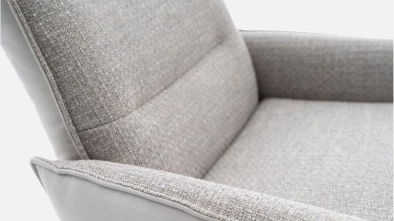 APOLLON fabric manual swivel recliner | Comfort and relaxation