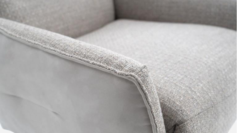 APOLLON fabric manual swivel recliner | Comfort and relaxation