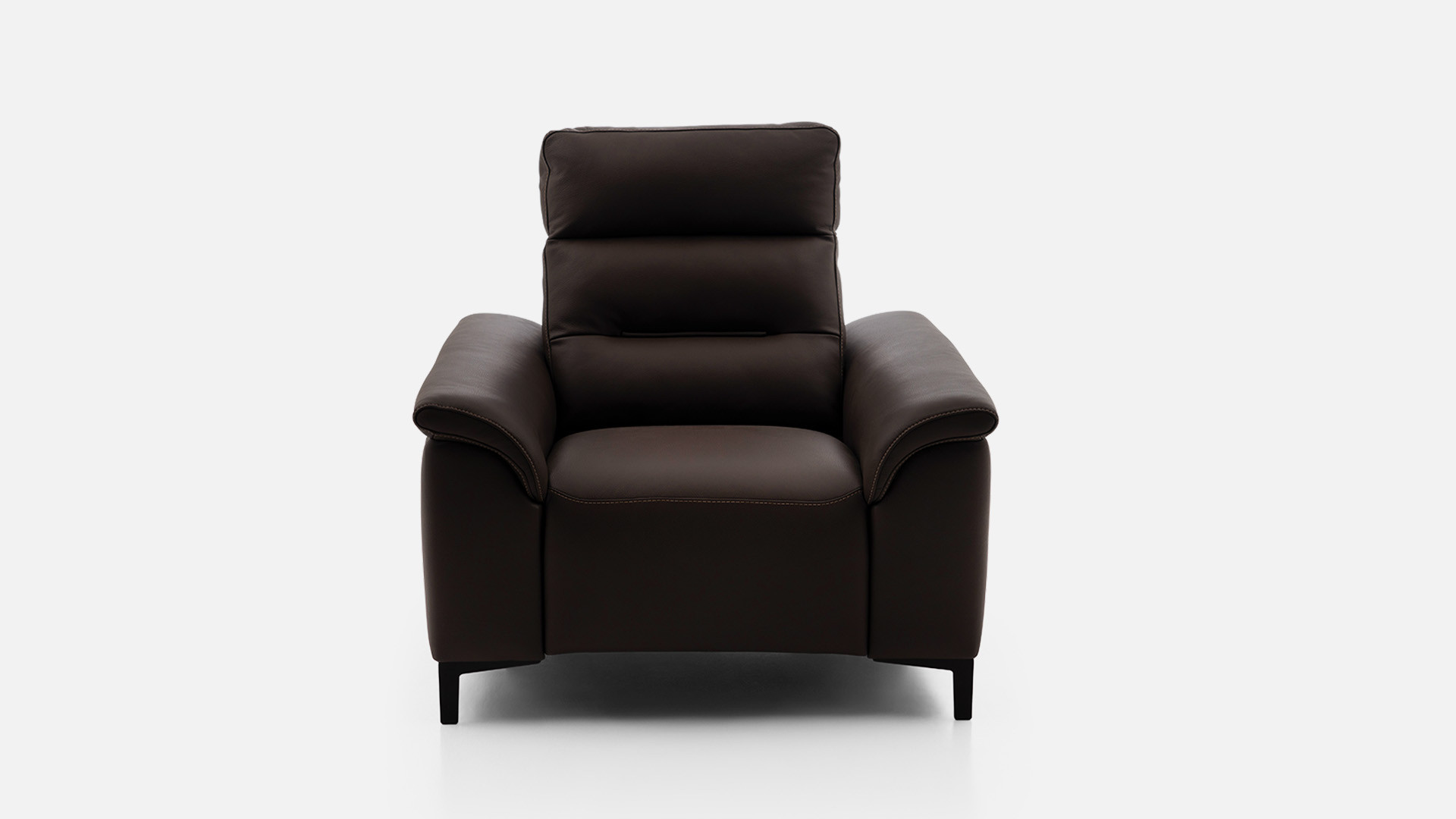 Leather armchair ALBATROS | Soft comfort