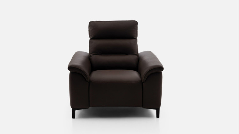 Leather armchair ALBATROS | Soft comfort