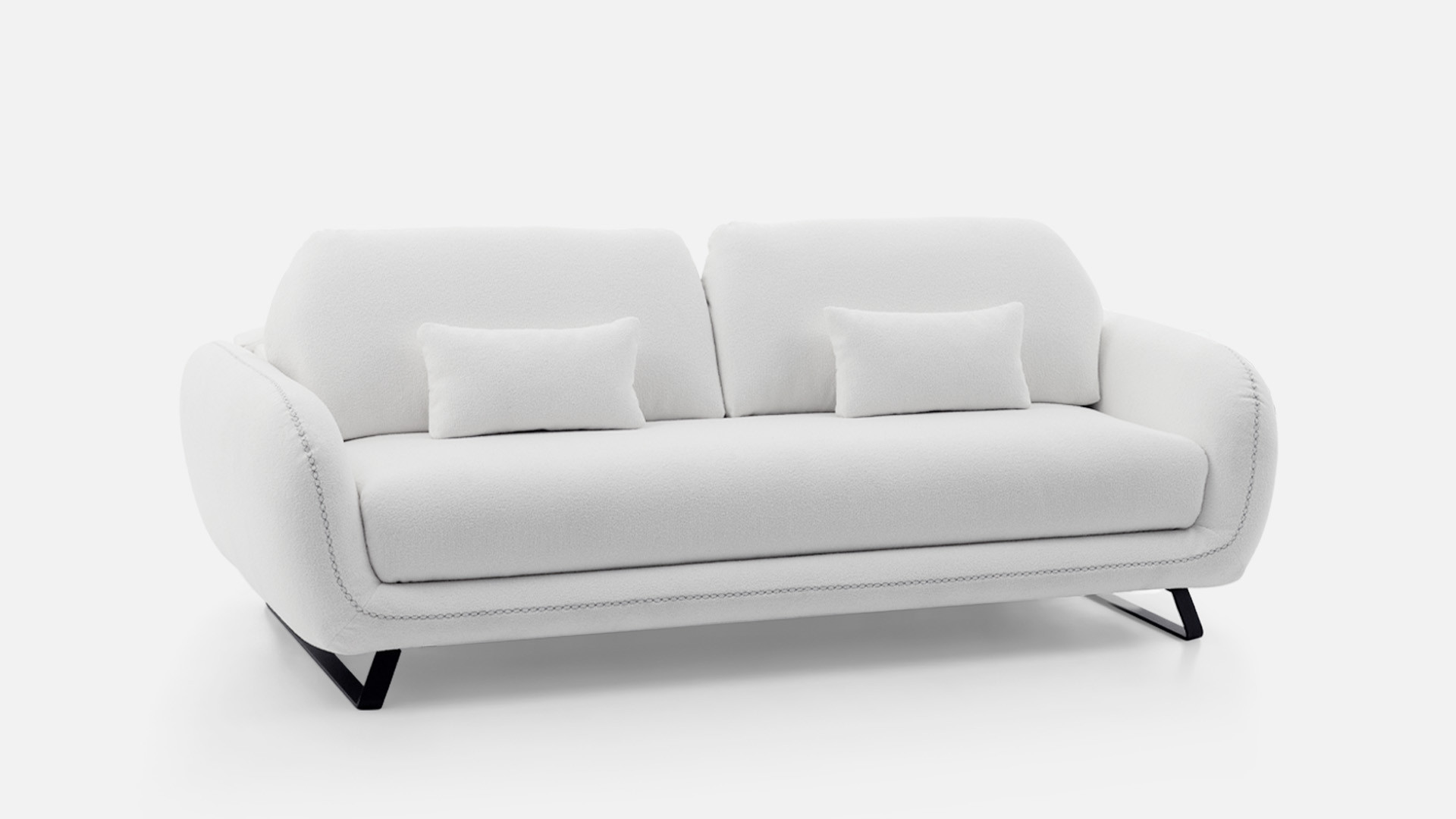 3-seater sofa BOHEME | Organic design