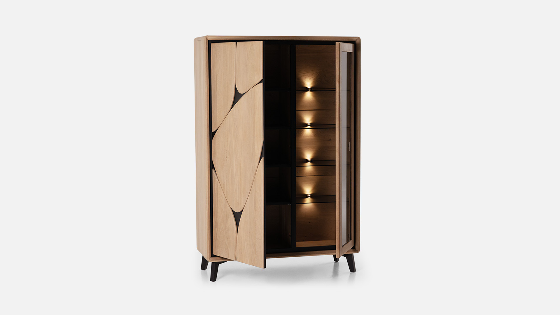 Vitrine 2 portes FRANCE | Savoir-faire artisanale