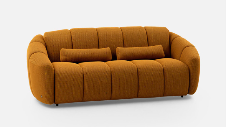 2-seater fabric sofa TEDDY | A cloud of softness