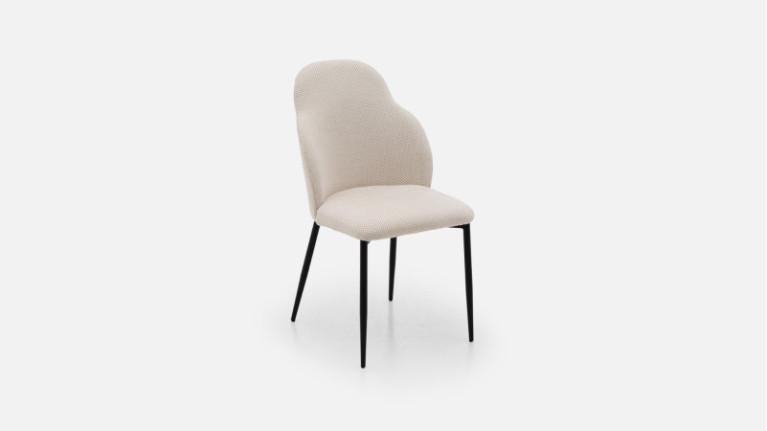 BUMP fabric dining chair