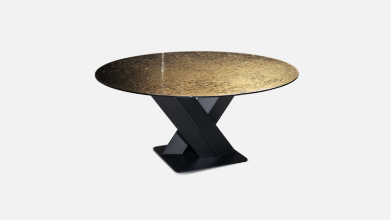 Round dining table X FACTOR | Création d'exception