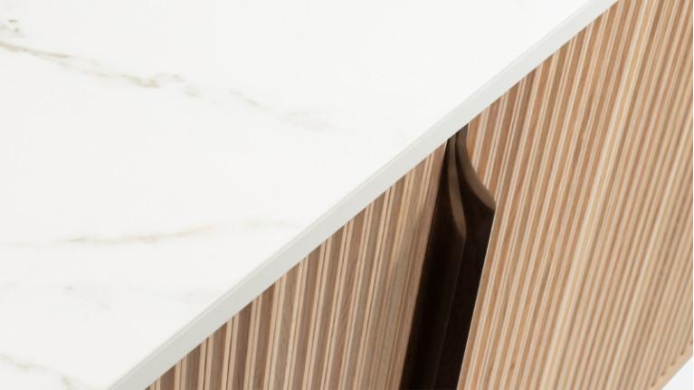 CANNELE sideboard | Soft, harmonious curves