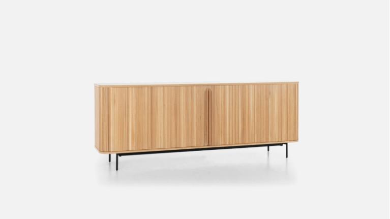 CANNELE sideboard | Soft, harmonious curves