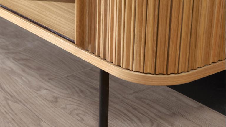 CANNELE sideboard | Soft, harmonious curves