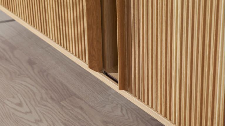 CANNELE sideboard | Soft, harmonious curves