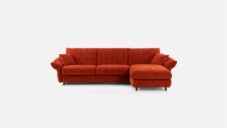 ELYSEE I corner sofa bed Soft comfort 100% configurable