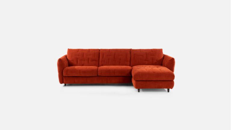 ELYSEE I corner sofa bed Soft comfort 100% configurable