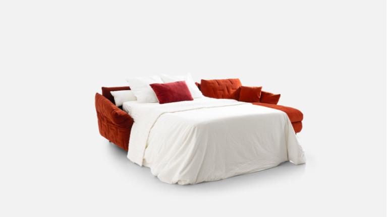 ELYSEE I corner sofa bed Soft comfort 100% configurable