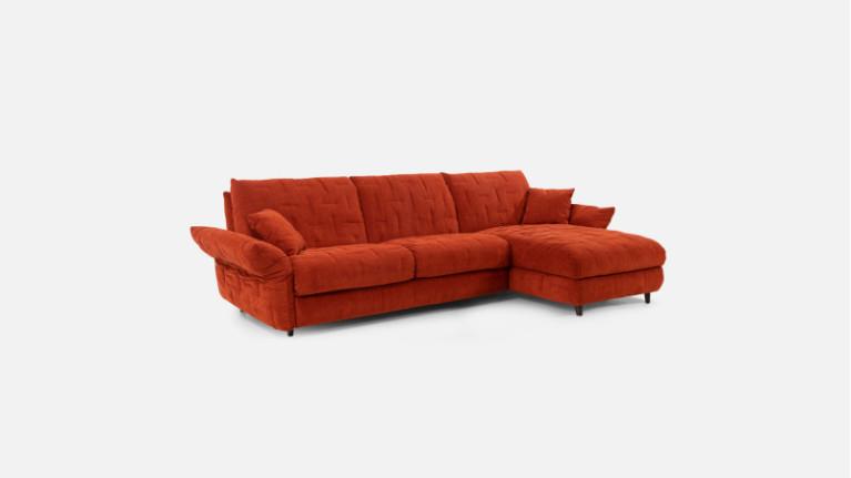 ELYSEE I corner sofa bed Soft comfort 100% configurable