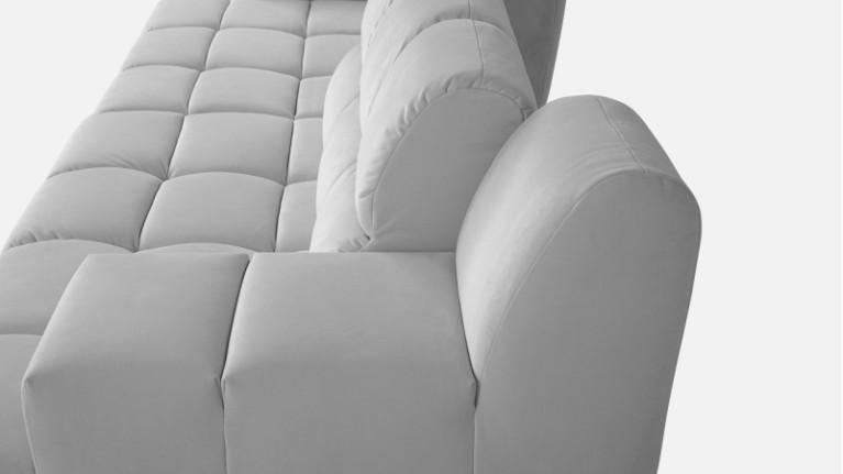 CIELO fabric modular sofa | With adjustable seat depth