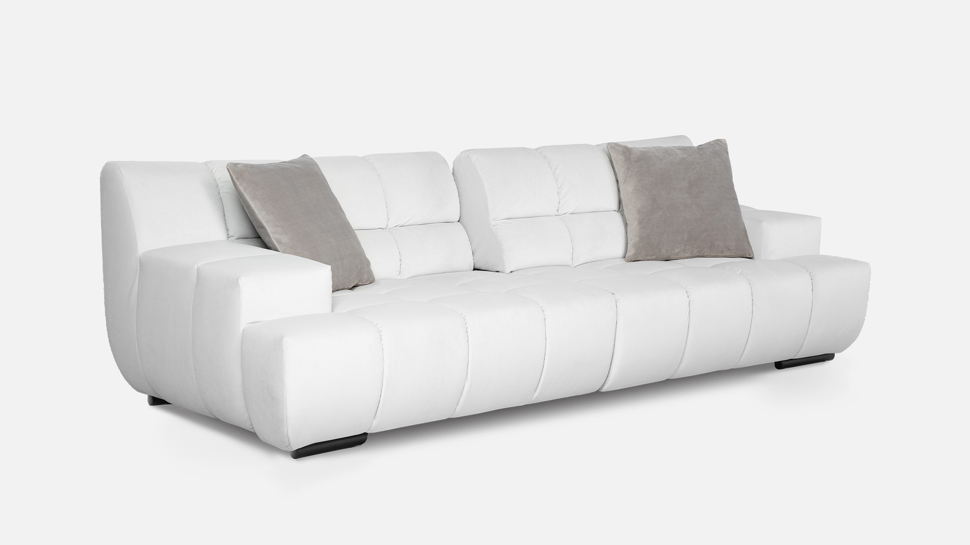 CIELO modular sofa in white fabric