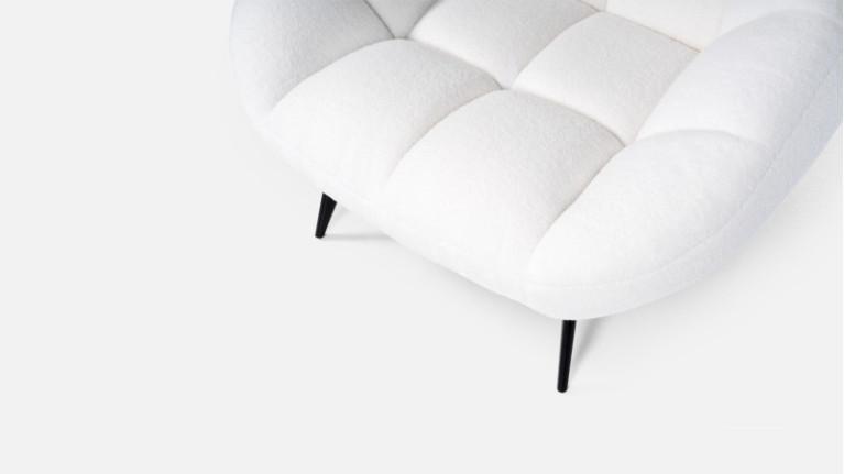 DIAMOND fabric armchair | For a refined interior