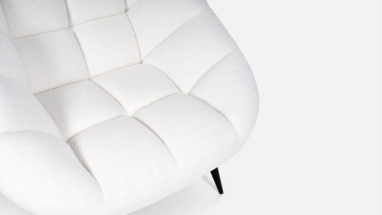 DIAMOND fabric armchair | For a refined interior