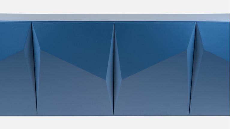 4-door sideboard mat lacquer ORIGAMI | Minimalist design
