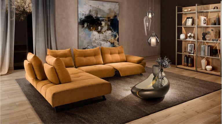 LEVEL electric corner recliner sofa | Comfort and design